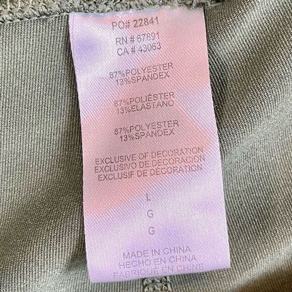 Umbro Green Pink Activewear Leggings Large - Picture 8 of 10